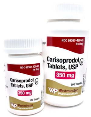 Buy carisoprodol online original soma tablet bottle at USATrustPharmacy