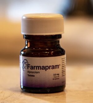 Buy farmapram online original alprazolam tablet bottle at USATrustPharmacy